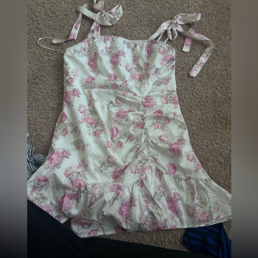 SHEIN Elegant White Dress